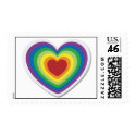heart postage by EverAfter heart postage