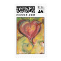 heart postage