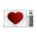 Heart Postage postage