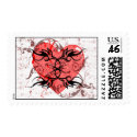 heart postage by nostalgicmiss heart postage