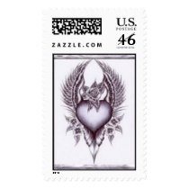 heart postage by ricki20042001 heart postage