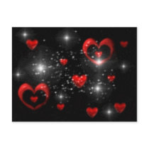 heart postcard