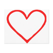 Heart postcards by Thinkdifferent Heart postcards