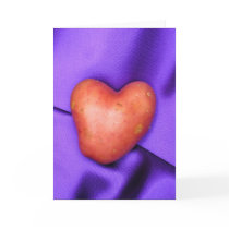 HEART POTATO card