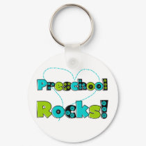 Heart Preschool Rocks keychains by school_teacher Heart Preschool Rocks keychains
