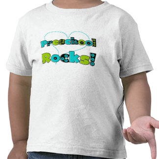 preschool rocks t shirt