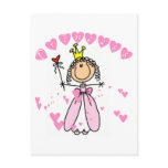 Heart Princess Tshirts and Gifts postcards