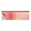 heart profile card business cards