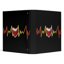 heart pulse binder