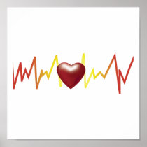 heart pulse posters
