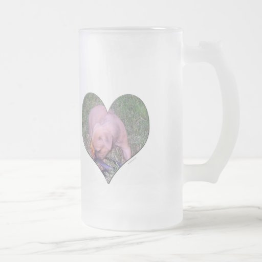 Heart puppy mugs