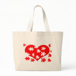 Heart Puzzle Bag