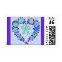 Heart Quilt postage by beesplace Heart Quilt postage