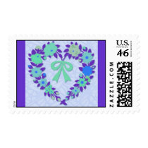 Heart Quilt postage by beesplace Heart Quilt postage