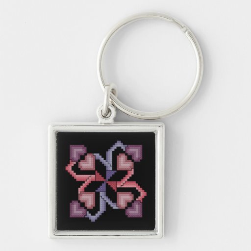 Cross Stitch Keychains Cross Stitch Key Chain Designs