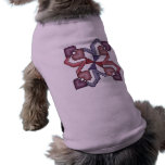 Heart Quilt Square Doggie Shirt