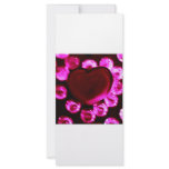 HEART CUSTOMIZED RACK CARD