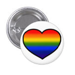 (Heart) Rainbow button buttons