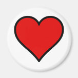 heart refrigerator magnets