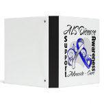 Heart Ribbon - ALS Disease Awareness binders