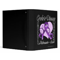 Heart Ribbon - Crohn's Disease Awareness Binders