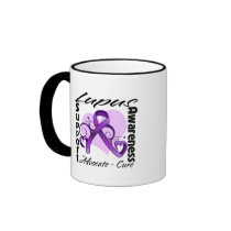 Heart Ribbon - Lupus Awareness Coffee Mug