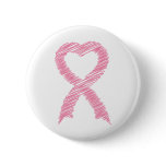 Heart Ribbon Scribble Button