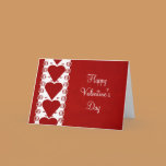 Heart Ribbon Valentine cards