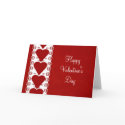 Heart Ribbon Valentine cards by litabug Heart Ribbon Valentine cards