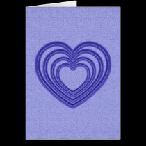 Heart Ripple - Blue cards