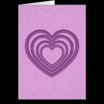 Heart Ripple - Pink cards