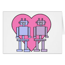 Heart Robots cards by psimawesome Heart Robots cards