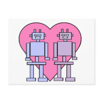Heart Robots postcards
