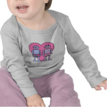 Heart Robots Tees