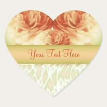 Heart Rose stickers