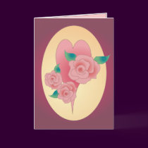 HEART & ROSES by SHARON SHARPE cards