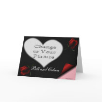 Heart & Roses Invitation- customize any occasion Cards