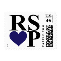 Heart RSVP stamps