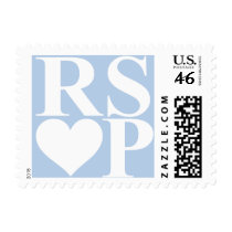 Heart RSVP stamps