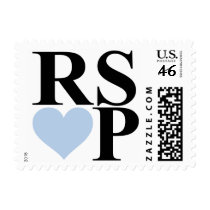 Heart RSVP stamps
