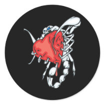 Heart Scorpion stickers by animalworld Heart Scorpion stickers