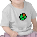Heart Shamrock T Shirt