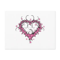 heart shape stars tattoo design postcards by doonidesigns heart shape stars tattoo design postcards