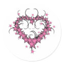 heart shape stars tattoo design stickers by doonidesigns heart shape stars tattoo design stickers