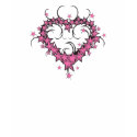 heart shape stars tattoo design t-shirts by doonidesigns heart shape stars tattoo design t-shirts