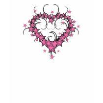 heart shape stars tattoo design t-shirts by doonidesigns heart shape stars tattoo design t-shirts