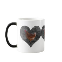 Heart Shaped Chicken Mug
