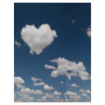 Heart shaped cloud flyers