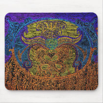 "Heart Shaped Hole" Art Mouse Pad mousepads