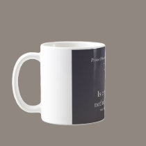 Heart shaped moon coffee mug